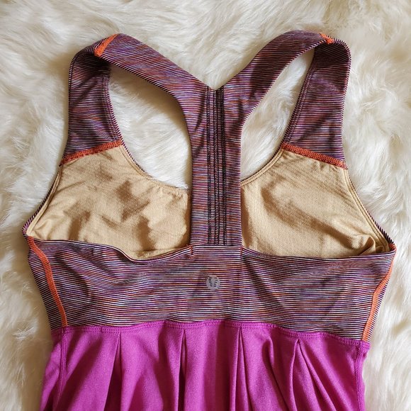 Lululemon Power Dance Striped Tank Top Size 4 EUC - Picture 11 of 16